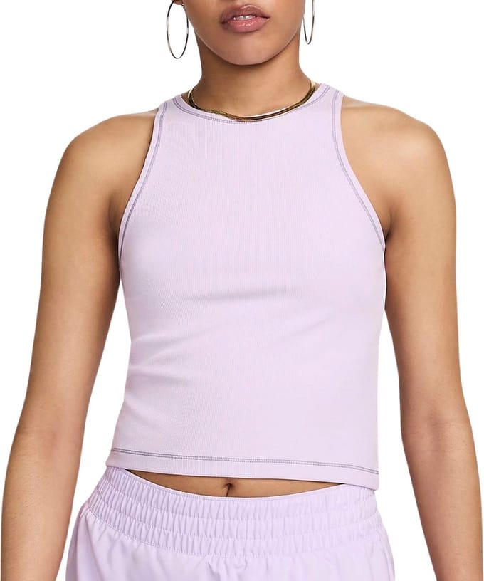 Nike One Fitted Dri-FIT Tanktop Dames - Maat XL