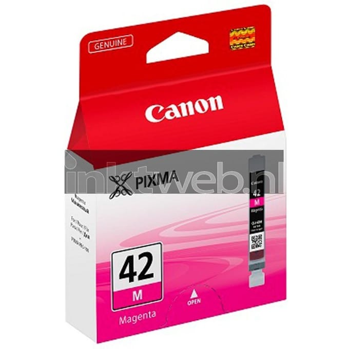 Canon CLI-42M magenta inktcartridge, normaal rendement, 1 stuk