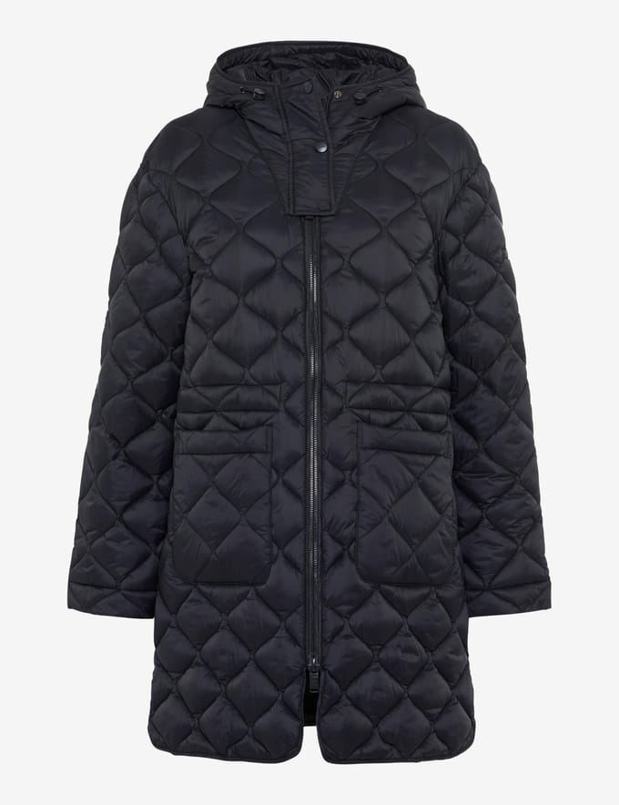 Brax Dames Mantel  Style KAYA navy, donkerblauw, maat 46