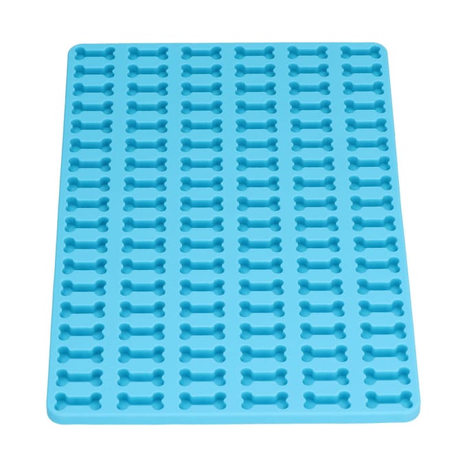 Huisdier Koekjesvorm Voedselkwaliteit Silicone Herbruikbare Huisdier Hond Koekjes Maakvorm voor Snacks en Koekjes blue
