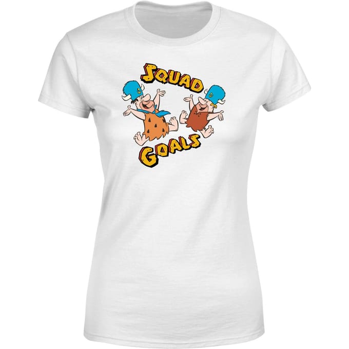 The Flintstones Squad Goals Dames T-shirt - Wit - M