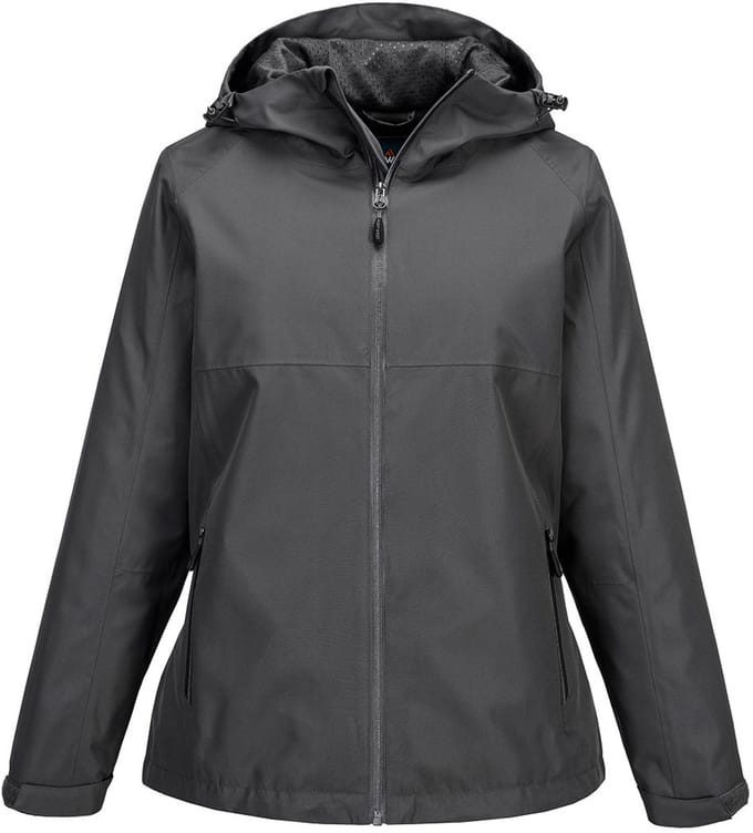 Portwest Professioneel regenjack voor dames S614 - Mol grijs - L