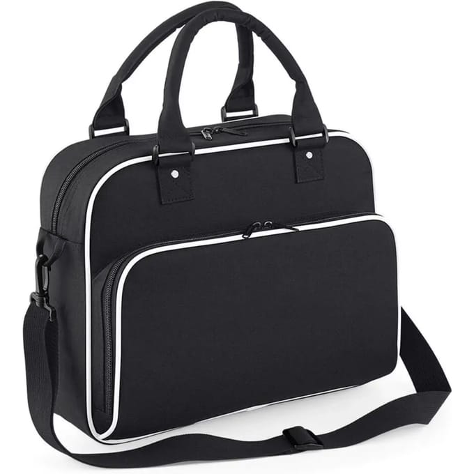 Bagbase Junior Dance Bag Zwart-Wit 15 Liter