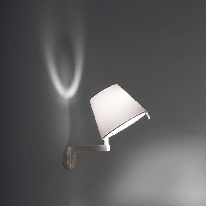 Artemide - Melampo wandlamp - brons/ecru - met aan-/uitschakelaar - beige