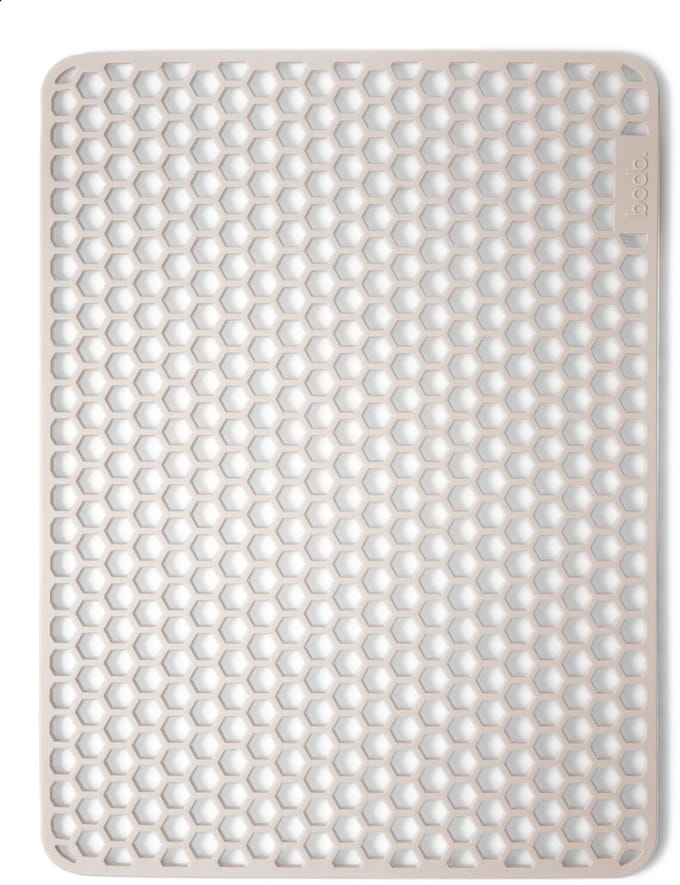 Bodo® Gootsteenmat - Rechthoekig - Onderzetter - Beige - 30 x 40 cm
