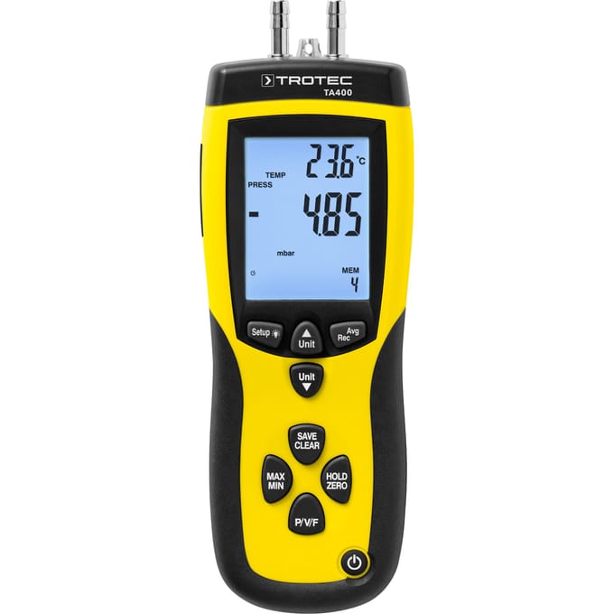 Anemometer TA400 Pitotbuis incl. kalibratiecertificaat