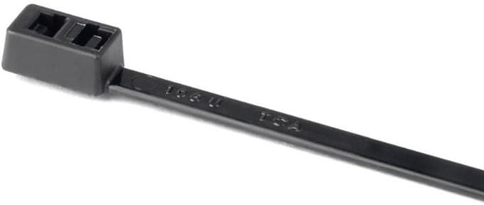 HellermannTyton 117-05050 T50RDH-PA66HS-BK Kabelbinder 210 mm 4.70 mm Zwart 100 stuk(s)
