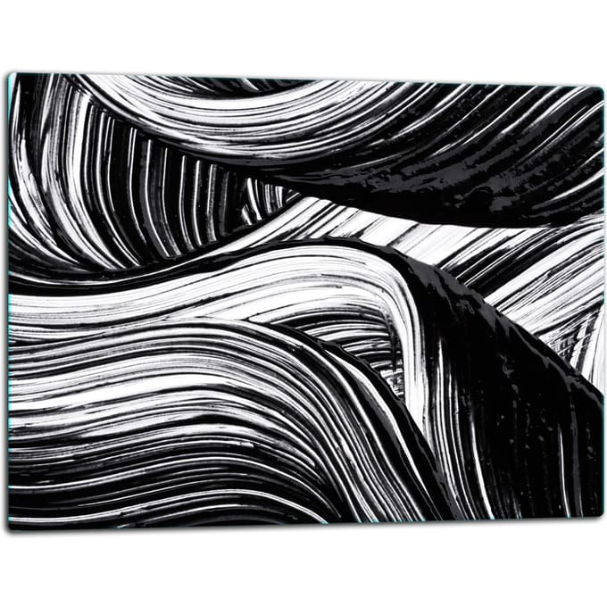 TMK ArtDeko - Snijplank - Glas - 52x40 cm - Marmer Motief