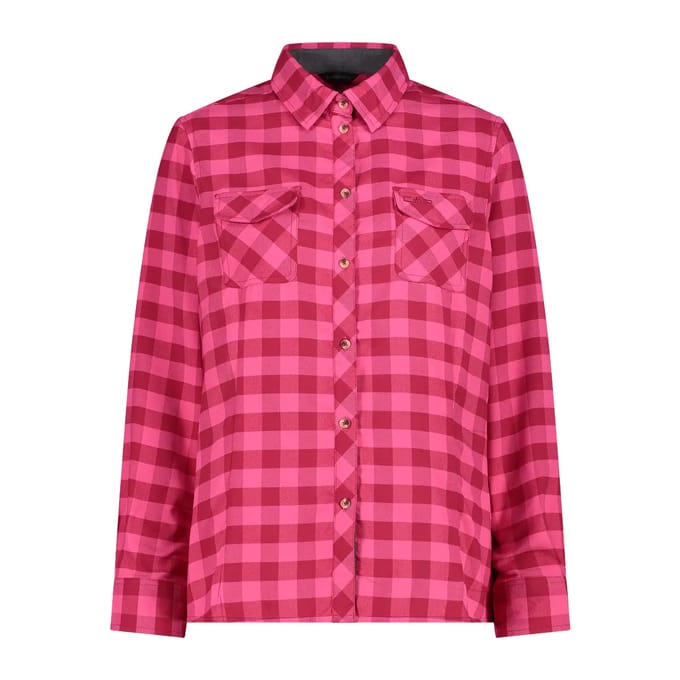 Polyester blouse met lange mouwen voor dames CMP
