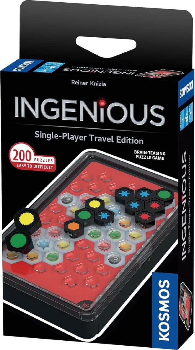 Logisch Puzzelspel voor Onderweg - 200 Uitdagingen voor 1 Speler vanaf 8 Jaar