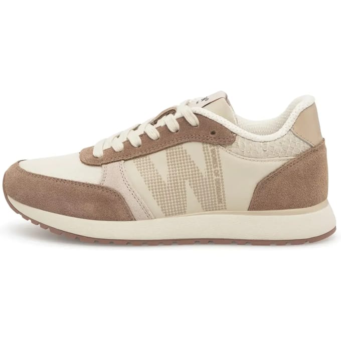 Woden Ronja Sneakers - Dames - Beige - Maat 39