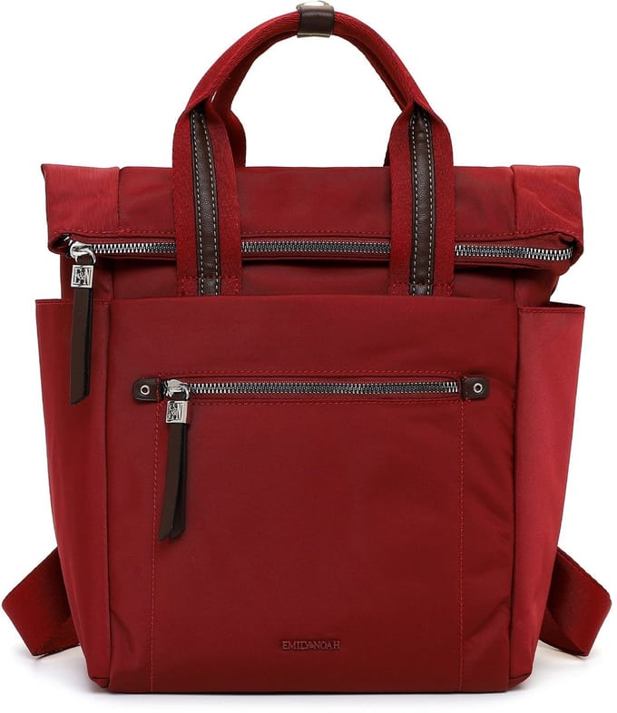 EMILY & NOAH Rugzak E&N Esther ( 65148 ) - Dames Rugzakken - darkred 606