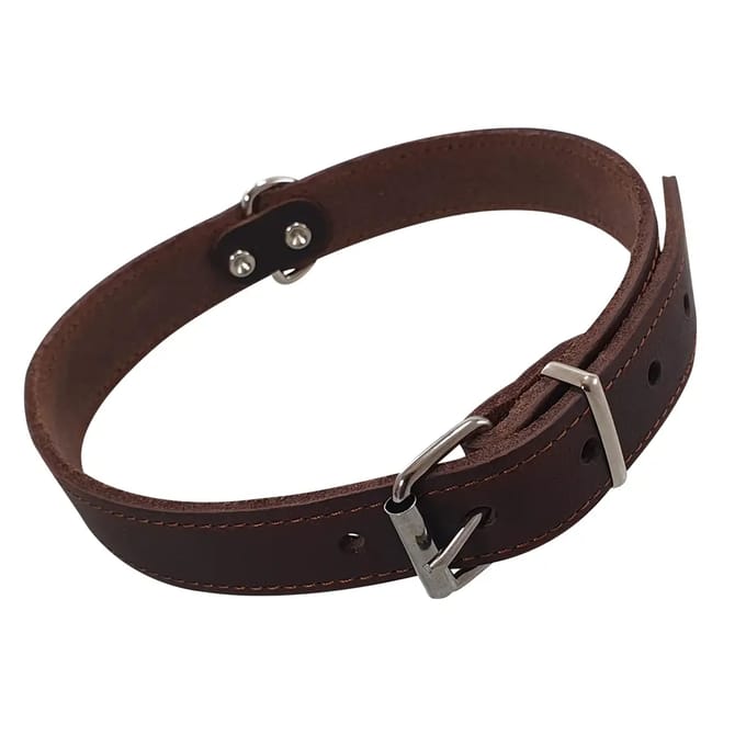 Nobby Halsband TABIL, 50 cm (41-46 cm), 20 mm, Bruin