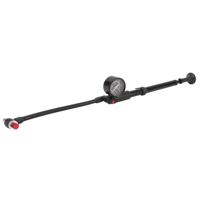 Schokpomp Vorkvering Hoge Druk 300PSI Demper Aftershock Zachte Uitlaat gray