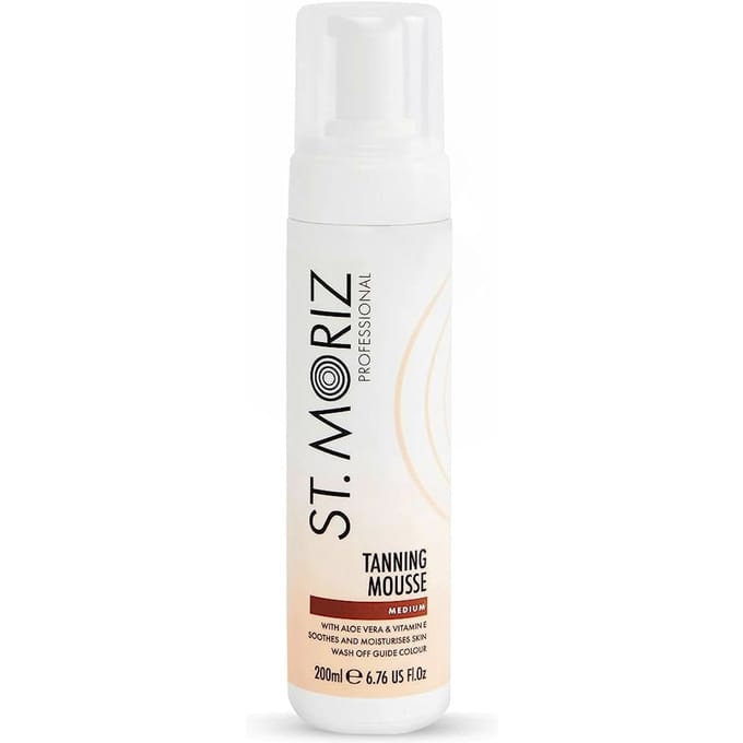 St. Moriz Professional Instant Self Tanning Mousse Medium 200 ml