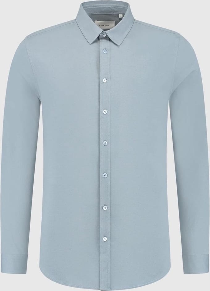 Pure Path Jersey Shirt Blue Grey