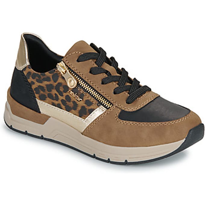 Rieker - Sneakers Laag Middel Bruin Middelbruin 43