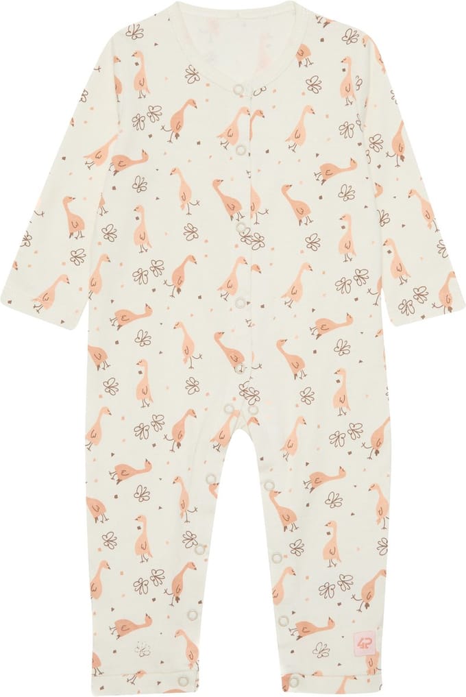 4PRESIDENT Romper - White - Maat 80 - Rompertjes baby