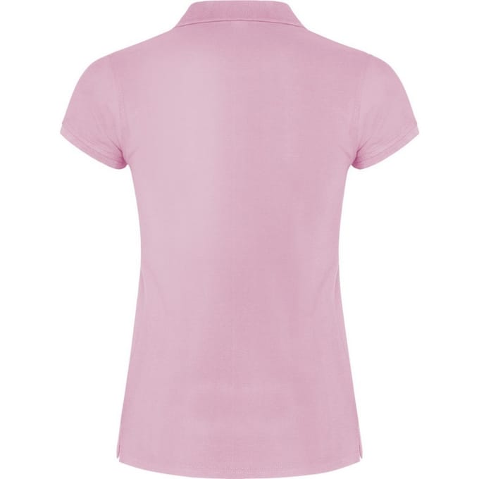 Roly Dames/Dames Ster Poloshirt (Lichtroze)