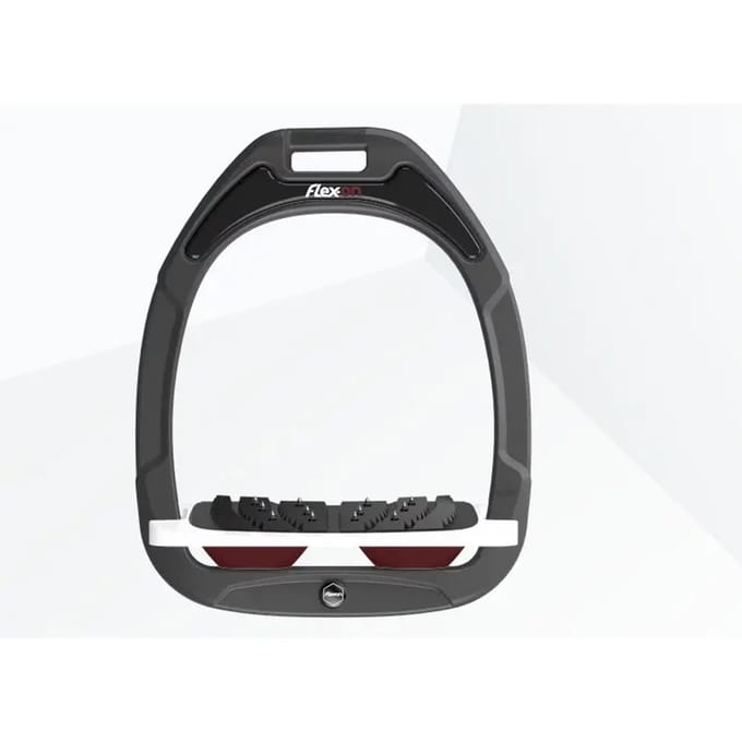 Ultra Grip Inklapbare Sporen Antraciet/Wit/Bordeaux Flex-On Green Composite