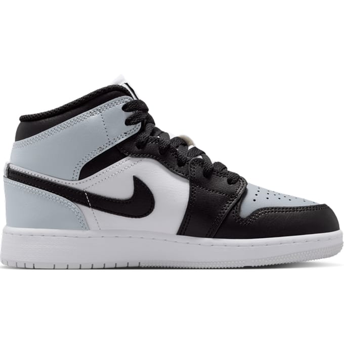 Jordan Aj1 Mid Kindersneakers - Zwart - Maat 36.5 - Mesh/Synthetisch