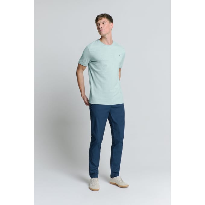 No Excess T-shirt Crewneck Slub Ice Größe: XL | Basic T-Shirts Outlet | Herren