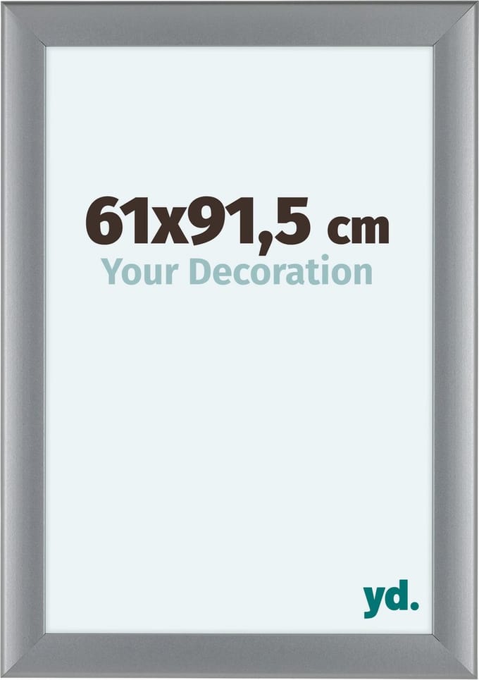 Your Decoration - Fotolijst 61x91,5 cm - MDF - Zilver Mat - Como