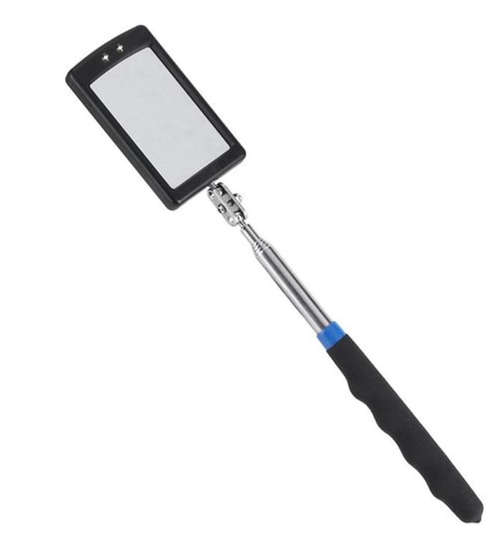 Dailygoody - Telescopische Inspectiespiegel - LED-verlichting - 360
