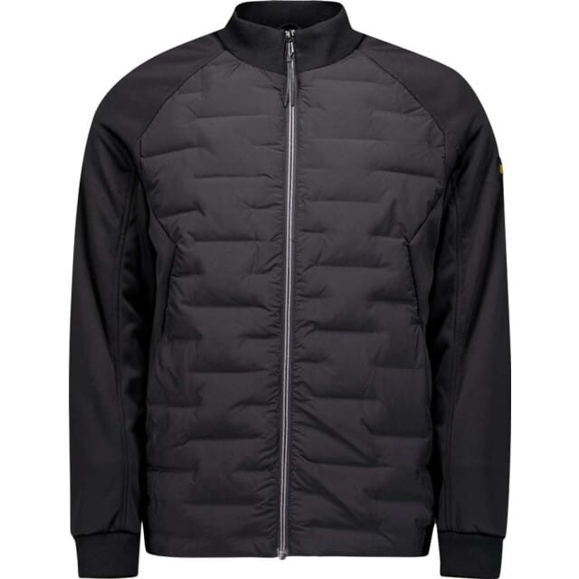 No Excess Jacket Short Fit Sealed Knitted Mix Black Größe: M | Bomberjacken Outlet | Herren | Schwarz
