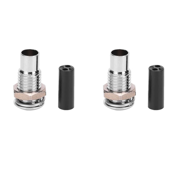 20 stuks LED-houders met ringmontage, messing lichtgevende diode, platte metalen voet, industriële besturing, 3 mm