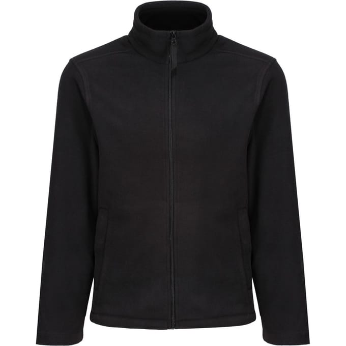 Regatta - Heren Plain Micro Fleece Full Zip Vest (Lite Laag) (Zwart)
