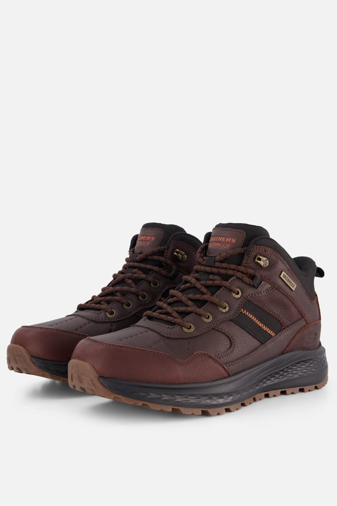Skechers SLADE ULTRA - TURNER Heren Instappers - Roodbruin