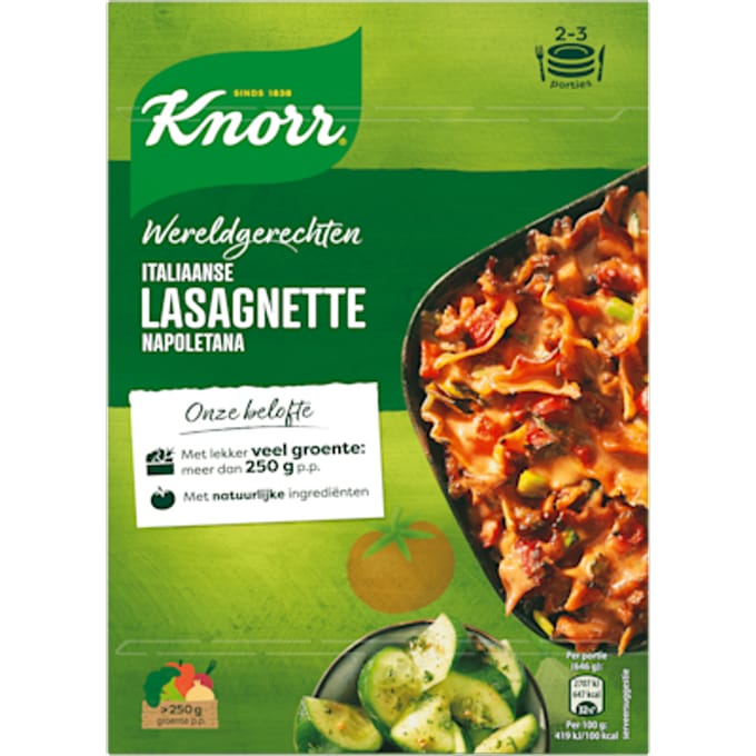 Wereldgerecht Lasagnette napoletana