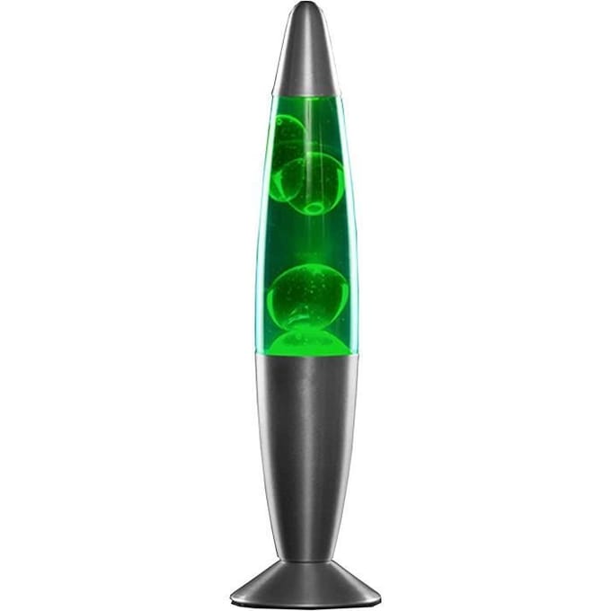 Lampe à lave - vert 187 - Vert - Design original - Éclairage magique