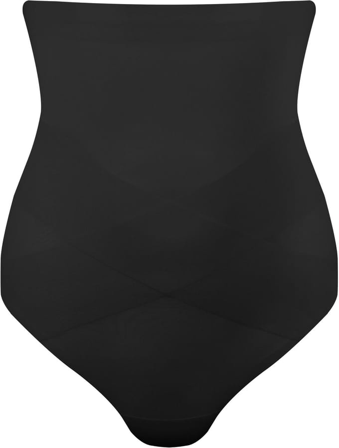 Magic Extra sterke hoge corrigerende string - Ultra Sexy Hi-thong - Shapewear - Zwart / M