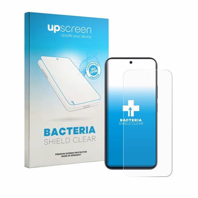 upscreen - Screenprotector voor realme 16T 5G - Folie Beschermfolie transparant antibacterieel