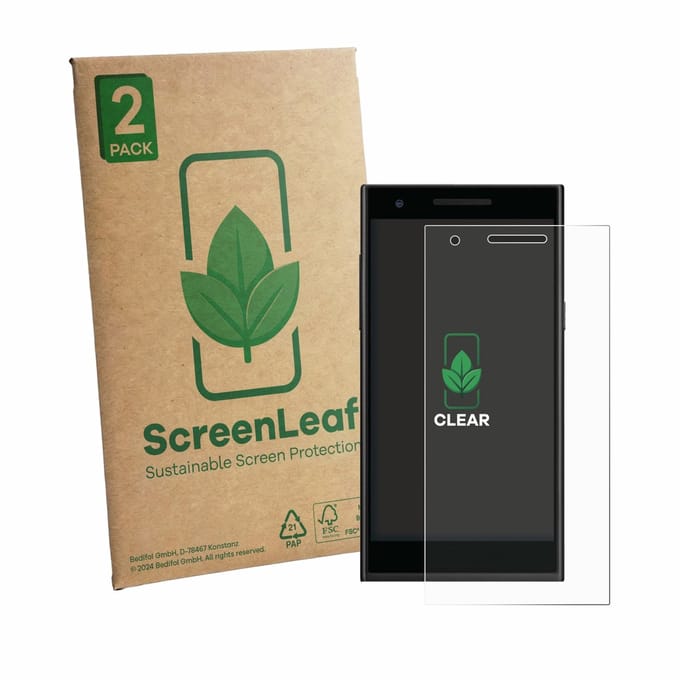 2 Stuks Screenprotector voor Philips S396 - Hoogwaardige Beschermfolie transparant
