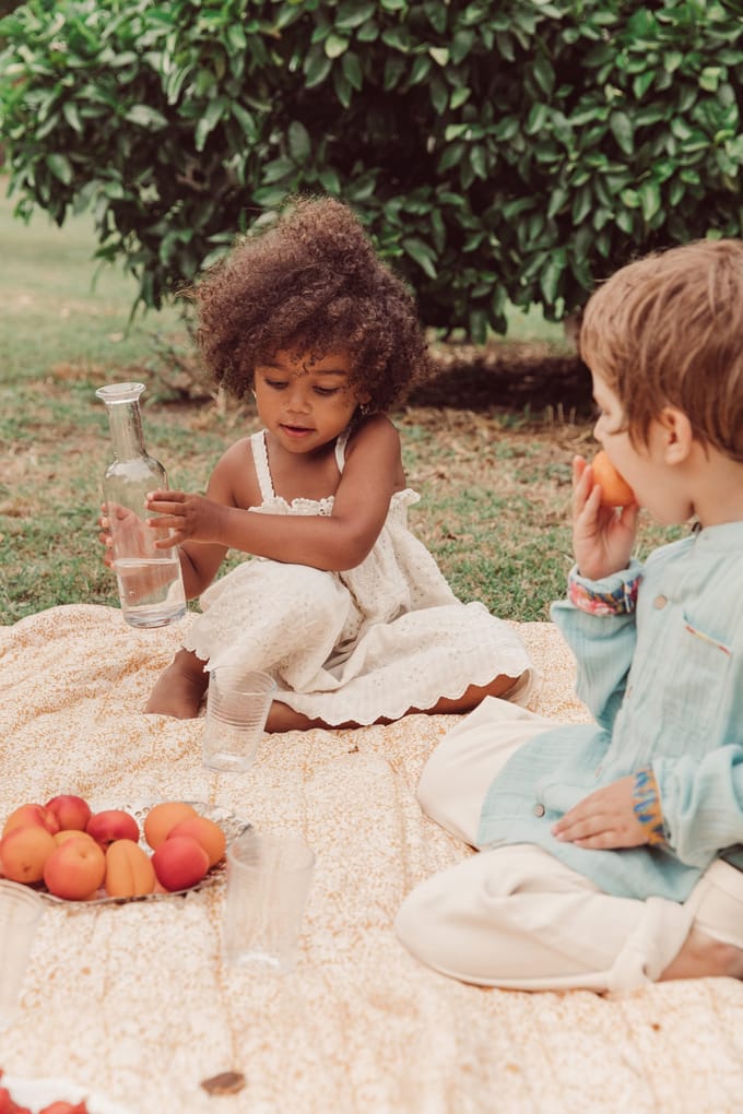 Louise Misha Dress Chloé Off White Größe: 9M | Kleider Outlet | kids | Weiß