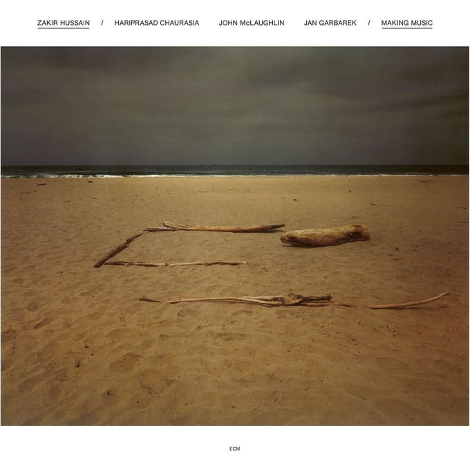 Zakir Hussain, Hariprasad Chaurasia, John Mclaughlin Williams, Jan Garbarek - Making Music (LP)