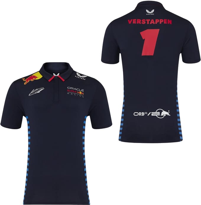 Oracle Red Bull Racing Max Verstappen Polo 2024 L - Nr.1 - Formule 1