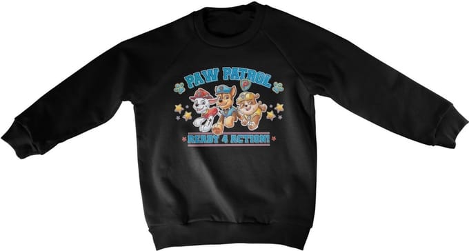 Paw Patrol Kinder Ready 4 Acti-on -sweatshirt voor kinderen NIC-31-PP011-DTF542