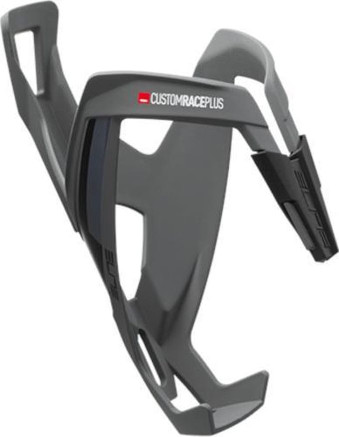 Elite Bidonhouder Custom Race Plus 18,4 Cm Frp Grijs/zwart