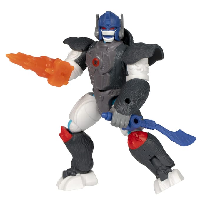 Hasbro MixMashers Transformers Optimus Primal actiefiguur - 12 cm, multicolor