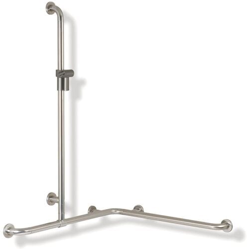 HEWI Series 805 Classic shower handrail with sliding shower rail 805.35.340 90