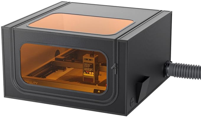 Laser Graveermachine - Laser Cutter - Engraver - Zwart