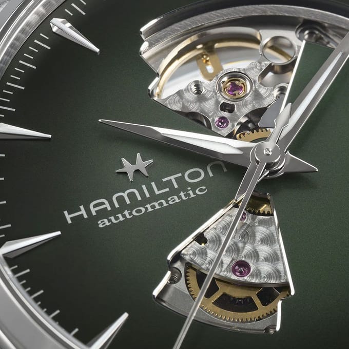 Hamilton Open Heart H32705560 Jazzmaster Open Heart Horloge
