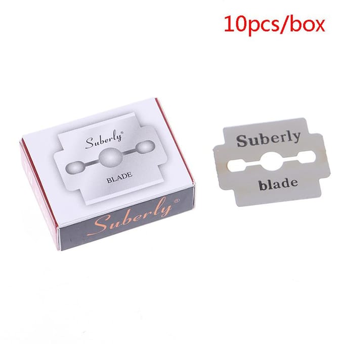 10/100 stuks eeltverwijderaar vervangende messen schaafmessen voor harde dode huid van de voet 100pcs white