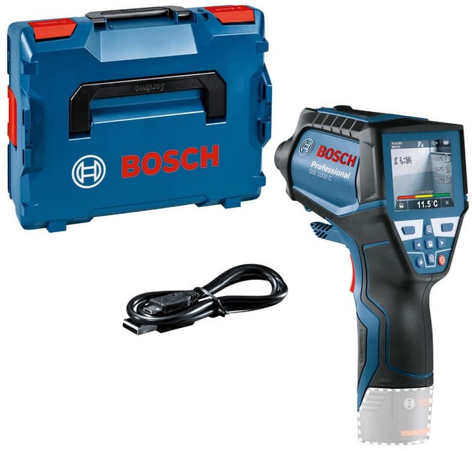 Bosch Professional GIS 1000 C Accu Thermodetector 12V Basic Body in L-Boxx - 0601083308