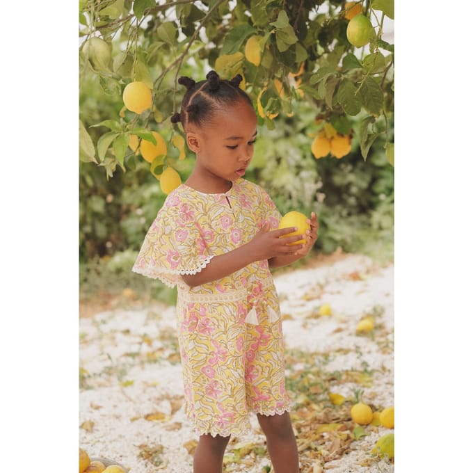 Louise Misha Jumpsuits Mayalia Lem Patchouli Spring Taglia: 6M | Body per Neonato Outlet | kids