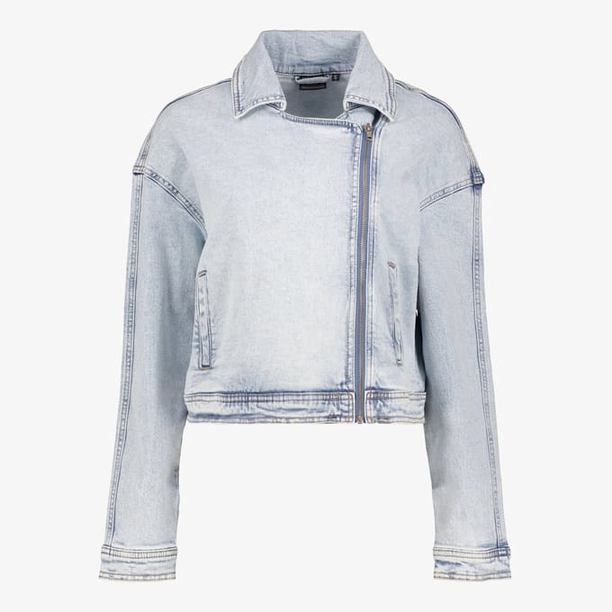 TwoDay dames denim spijkerjas blauw - Maat M